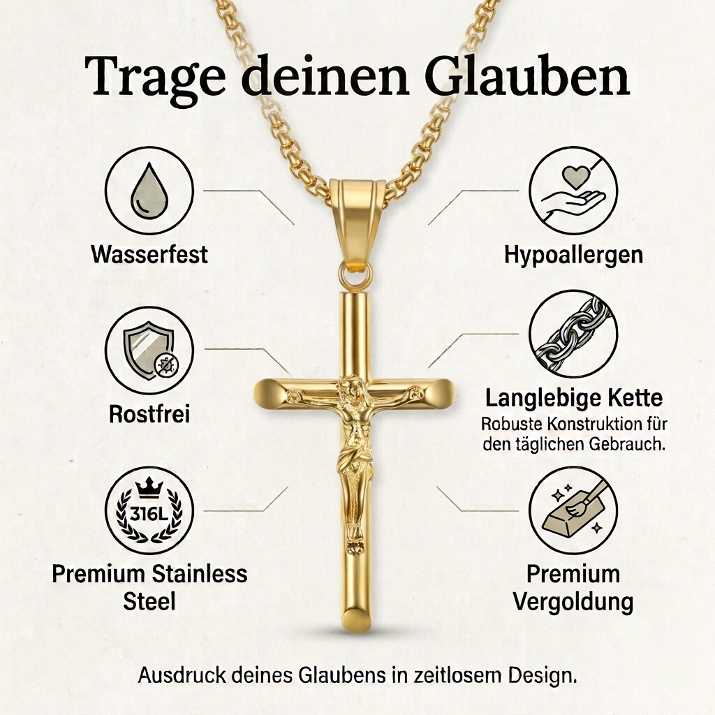 "AURELIS" KREUZKETTE
